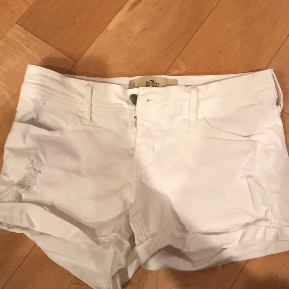 White shorts